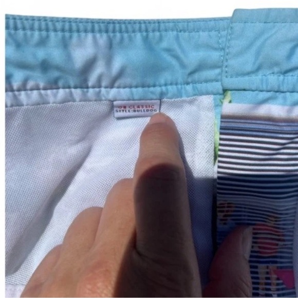 Orlebar Brown Bulldog Sanda Anderlon Pool Print Swim Shorts Size 30 - Picture 11 of 12